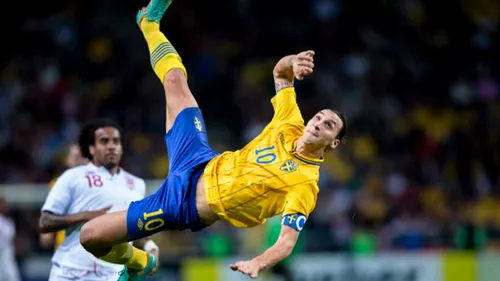 Ibrahimovic lovește din nou: 