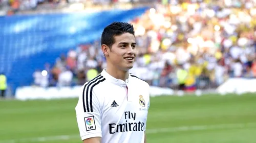 Inter îl vrea pe James Rodriguez! Cât trebuie să plătească italienii pentru a-l transfera pe mijlocașul „galacticilor”