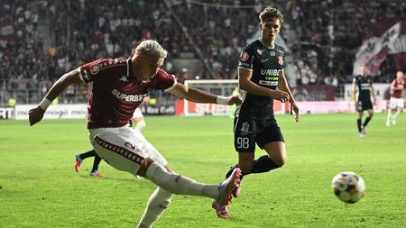 Cristi Manea a apărut cu fața afectată după Rapid - Hermannstadt 1-2: ce a pățit la cap și ce spune despre revenirea la naționala României