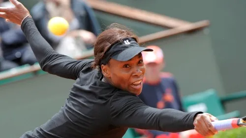 Venus Williams, OUT de la Roland Garros!