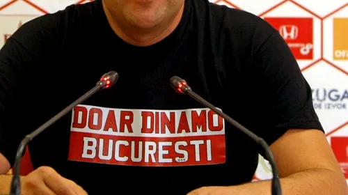 „Doar Dinamo București” la conferința de presă dinaintea meciului cu Concordia! Ofițerul de presă al lui Dinamo le-a reamintit rivalilor de un moment dureros