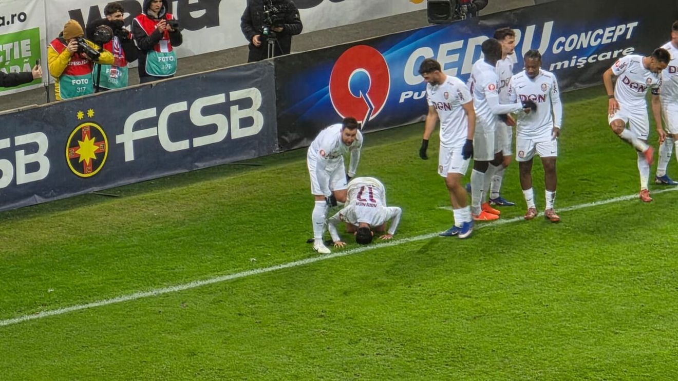 Alibek nu e „Alibec de pe Wish”! Execuție superbă la primul său gol din Superliga, în FCSB - CFR Cluj