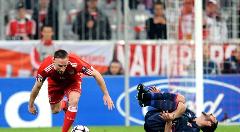 Ribery, suspendat și pentru finală**