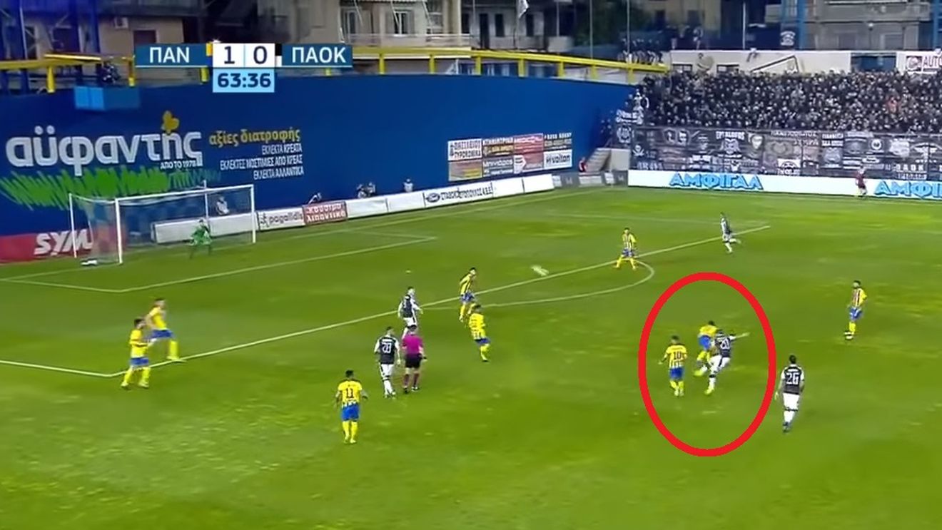 VIDEO | Așa arată un șut "bombă"! Jucătorul lui Răzvan Lucescu a marcat cu 105 km/h cel mai frumos gol din Grecia

