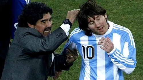 Reacția lui Maradona după suspendarea lui Messi: „Mi se pare teribil, patru partide înseamnă enorm de mult”. Cu ce alt incident compară fostul internațional gestul starului Barcelonei