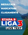 Etapa 9 Liga 3 | Trei rezultate de 6-0 în meciurile de vineri. SC Popeşti Leordeni s-a împiedicat de FCSB 2, Unirea Dej e ciuca bătăilor!