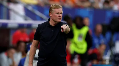 Cuvântul rostit de Ronald Koeman, pe care televiziunea engleză care a transmis partida cu Olanda a trebuit să îl cenzureze, după ce antrenorul a răbufnit împotriva arbitrajului lui Zwayer și a deciziei de a da penalty!