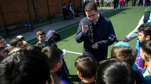 Antrenorul echipei Dinamo și-a deschis academie de fotbal în orașul natal! Stoican: 