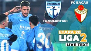 FC Bacău i-a ”urat” succes Voluntariului în play-off cu o victorie spectaculoasă chiar pe stadionul ”Anghel Iordănescu”