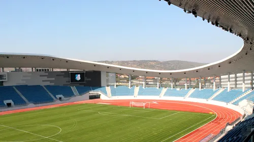 VIDEO | Noul stadion din Târgu Jiu a fost omologat. Meciul Pandurii - ”U” Cluj va fi primul oficial, însă arena va fi inaugurată cu un alt eveniment