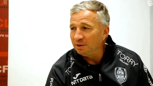 Dan Petrescu, laude pentru tânărul portar pe care l-a debutat: „A intervenit incredibil”. Ce spune despre omul meciului, Ciprian Deac, și despre adversara FC Botoșani