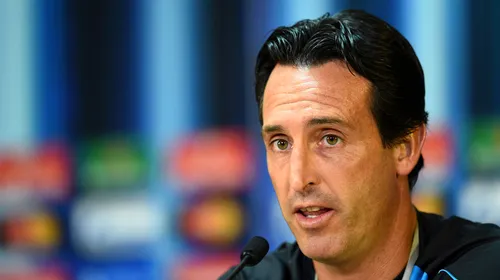 Unai Emery: „Am reușit un rezultat extraordinar, dar mesajul este că mai avem 90 de minute de jucat!”