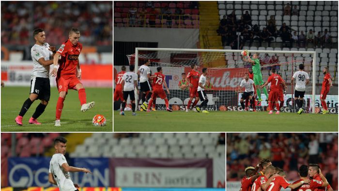 Faceți loc, lideri sunt "câinii roșii"! Dinamo - FC Voluntari 3-0. Steliano Filip, la primul gol în Liga 1