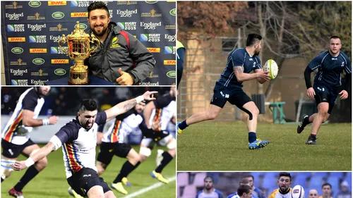 World Rugby Nations Cup | A slăbit 12 kilograme ca să joace pentru România, iar piciorul lui poate aduce victoria. 