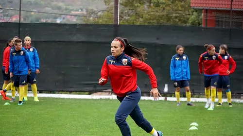 România-Belgia, fotbal feminin | Tricolorele lui Mirel Albon au efectuat primul antrenament pe stadionul lui CFR Cluj înaintea debutului în preliminariile EURO 2021