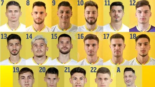 Jucătorii lui Mirel <i class='ep-highlight'>Rădoi</i> și-au ales numerele cu care vor evolua la Tokyo! Cine e fotbalistul român care poartă numărul 10