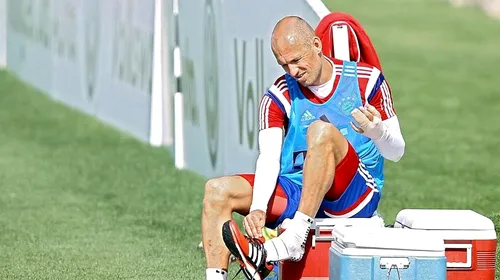 Arjen Robben a semnat: „Vreau să continui să joc la cel mai înalt nivel!”