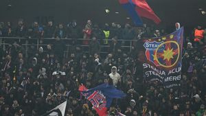 FCSB, record pe Arena Națională. Numărul de spectatori cu PAOK, peste meciul cu Manchester United