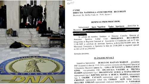 Procurorii DNA descinși la FRF ar investiga primele pe care Burleanu și oamenii săi și le-au dat în 2016. Citiți plângerea lui Tudor Iacov | UPDATE Reacția FRF și ce precizări fac sursele judiciare