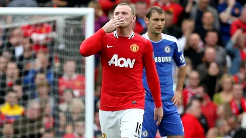 Manchester a refuzat o nouă ofertă de la Chelsea pentru Rooney