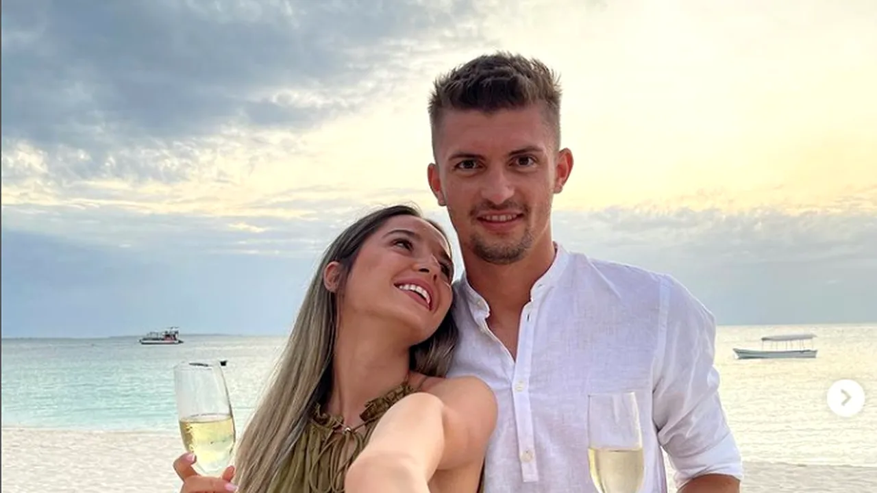 Imagine emoționantă cu Florin Tănase și soția sa însărcinată, de ziua ei: „Iubirea noastră este mai puternică datorită ție!” Ce cadou i-a făcut căpitanul de la FCSB