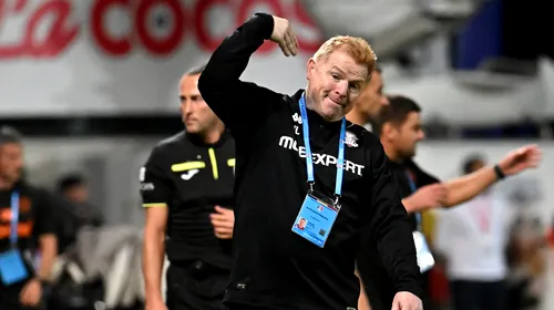 Neil Lennon e sub presiune în Giulești. Acționarul Rapidului, răspuns periculos pentru antrenorul britanic: „E ținut în funcție de rezultate”