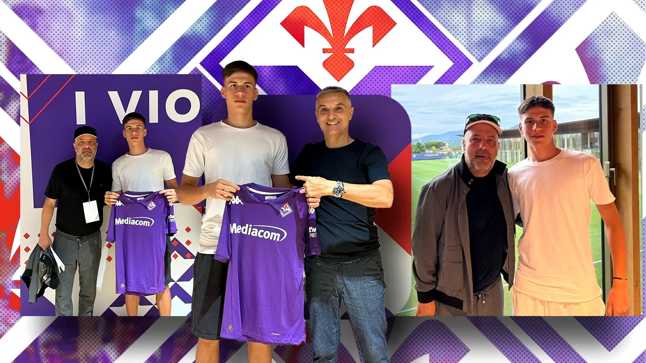 Peste Ianis Hagi și Louis Munteanu: un român a semnat cu Fiorentina la doar 16 ani! Noul „Radu Drăgușin” n-a fost niciodată în vizorul FRF pentru loturile naționale: „Mi-a zis că e decis să joace la echipa mare foarte curând”. EXCLUSIV