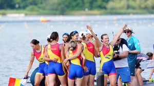 Lacrimi pentru campioane: Elisabeta Lipă, Mihai Covaliu şi George Boroi au plâns după ce barca de 8+1 a României a luat aurul olimpic! „Asta a fost reacția”. EXCLUSIV