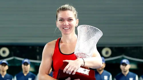 Importanța istorică a trofeului de la Shenzhen. Simona Halep a depășit două vedete ale tenisului la numărul de titluri câștigate