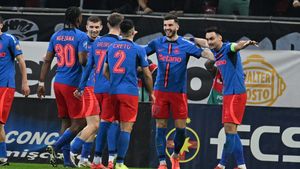 FCSB - Universitatea Craiova 1-0, în etapa 30 din Superliga. Campioana intră în play-off de pe primul loc