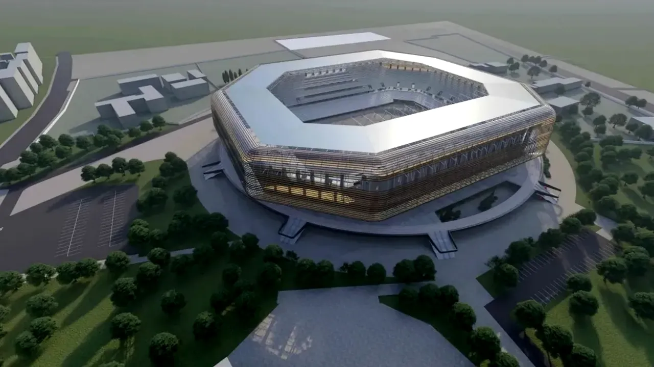 300.000.000 de euro pentru 5 stadioane noi, spectaculoase, în România. Ce orașe vor avea arene de 5 stele, după decizia Guvernului