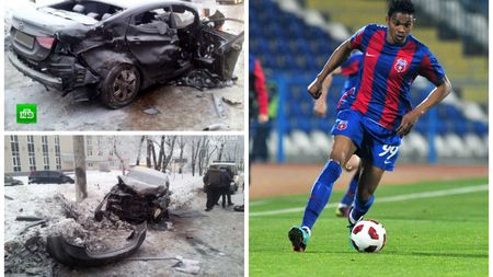 FOTO și VIDEO: Detaliile accidentului în care a murit Maicon. Fostul stelist mergea cu 110 km/h și a decedat imediat după impact