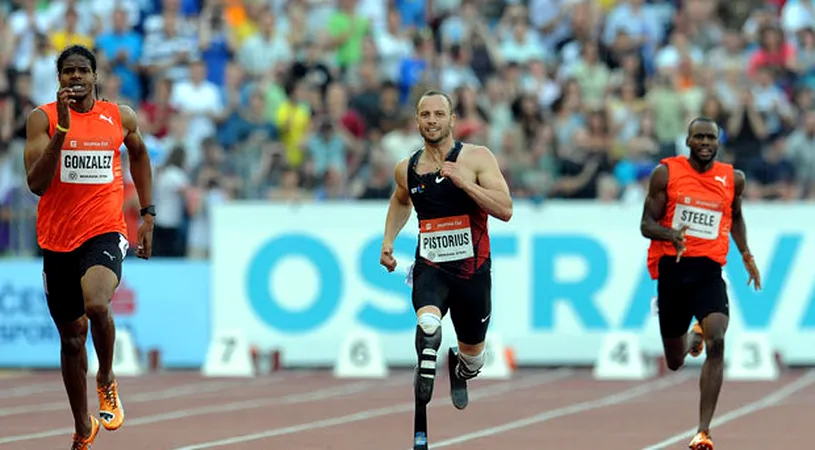 Cu ambele picioare amputate**, Oscar Pistorius s-a calificat la CM de atletism