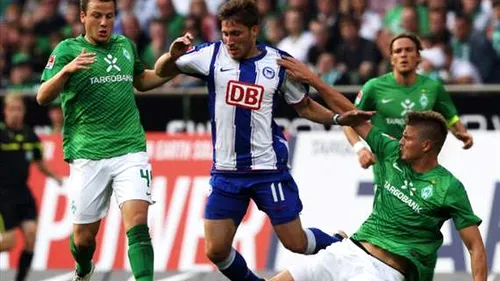 Hertha Berlin - Werder Bremen, scor 1-1, în campionatul Germaniei