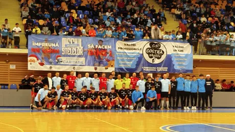 Meci caritabil la Brașov, pentru copiii defavorizați. Buga, Surdu, Ghioane sau Marian Constantinescu au fost printre personalitățile evenimentului