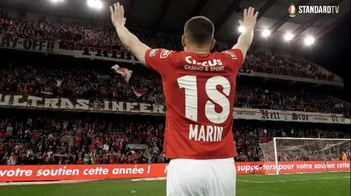 Răzvan Marin, aplaudat în picioare de fanii lui Standard Liege. VIDEO | Românul a făcut turul stadionului, după ultimul său meci pentru belgieni