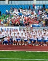 CSM Târgu Jiu, debutantă în Liga 4, a câștigat campionatul cu victorii pe linie și având golgheter care a marcat nu mai puțin de 66 de goluri. ”Am mai păstrat câteva și pentru baraj”