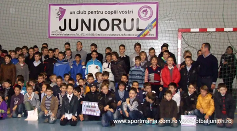 CS Juniorul Satu Mare și-a premiat sportivii!** Gardoș și fotbaliștii de la Olimpia au făcut spectacol pe teren