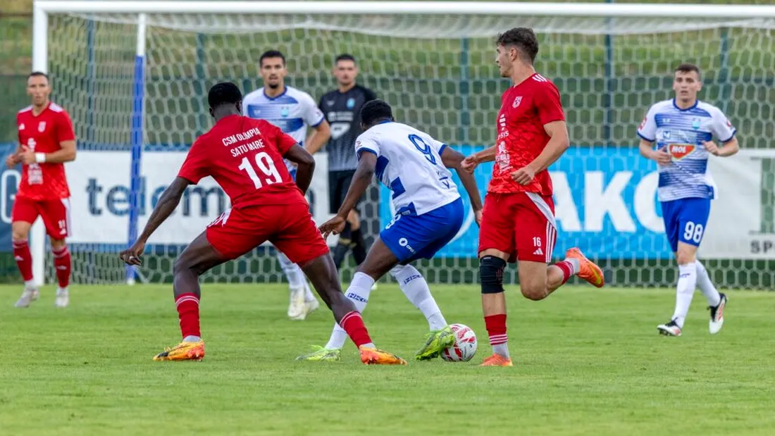 Înfrângere dură înregistrată de CSM Olimpia Satu Mare contra NK Osijek. Impresiile antrenorului Alexandru Botoș