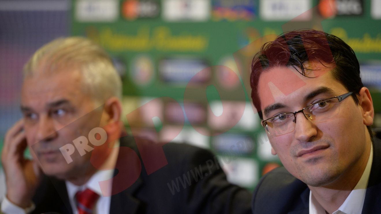 Burleanu, la prezentarea noului staff tehnic al naționalei: "Am avut două variante, Lucescu și Iordănescu, dar aceasta este soluția ideală"