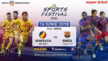 Cum au reacționat fanii când au aflat că la Meciul Legendelor, Generația de Aur - Barca Legends, nu au mai venit Ronaldinho și Ronald De Boer. Echipa stelară pe care o vor prezenta tricolorii. Se vrea a fi un UNTOLD în sport