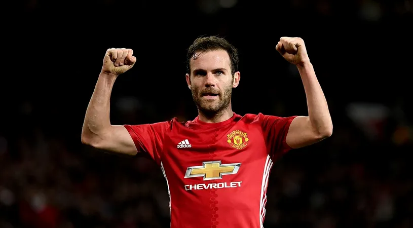 Juan Mata, cuvinte mari după ce a semnat prelungirea contractului cu Manchester United. FOTO | 