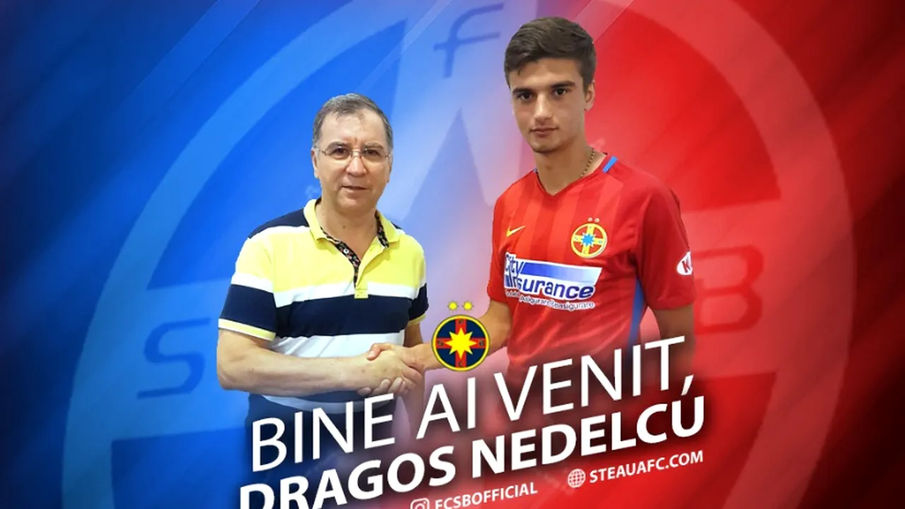 FCSB a stabilit ce numere vor purta Nedelcu și Benzar după ce au semnat contracte pe 5 ani. Decizia în cazul mijlocașului 