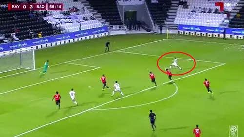 Primul moment de magie al lui Hamroun în Qatar! VIDEO | Jucătorul Stelei, gol superb din pasa legendarului Xavi