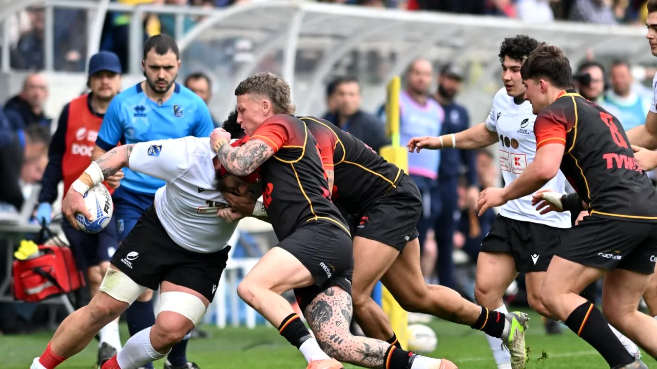 România, victorie zdrobitoare cu Belgia în Rugby Europe Championship 2024, grupa B!