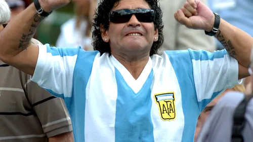 Maradona, copilotul lui Loeb