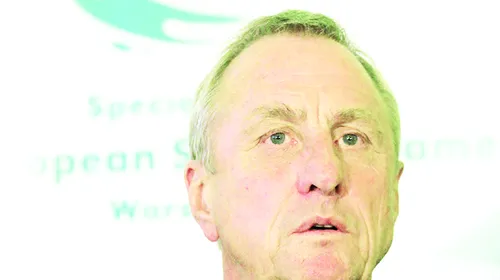 Cruyff, despre Ștefan Kovacs: **”Un tehnician desăvârșit”