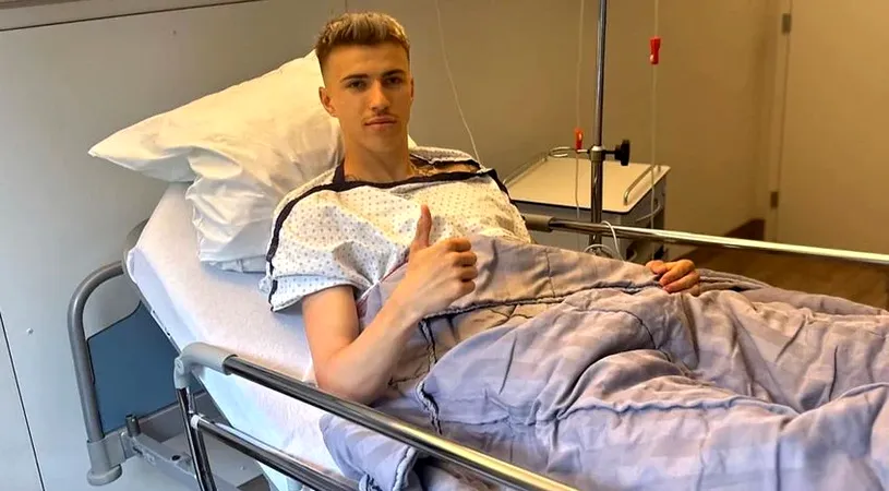 Imaginea care le-a înghețat fanilor FCSB sângele în vene: Tavi Popescu, pe patul de spital! Vestea e, totuși, bună: operația a reușit și fotbalistul va reveni mai puternic