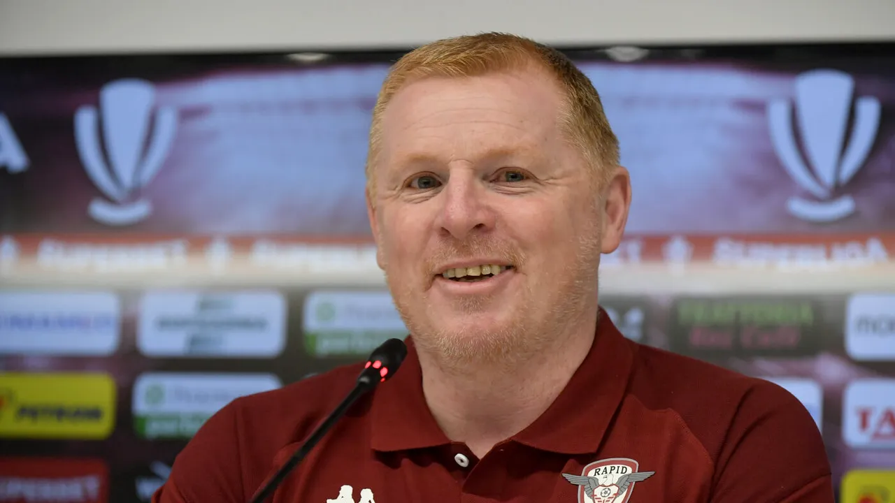 Neil Lennon, apariție șocantă la antrenament, după un accident teribil! „Are nasul lovit, tibiile, genunchii”