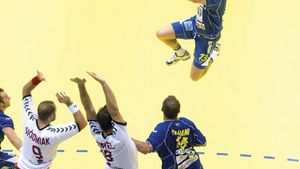 Succes istoric pentru naționala masculină de handbal